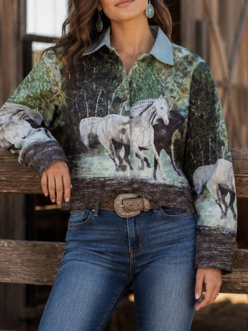 Take Two Clothing Co. Sage Green Button-Front Shirt